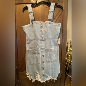 NWT Forever 21 Light Denim Dress